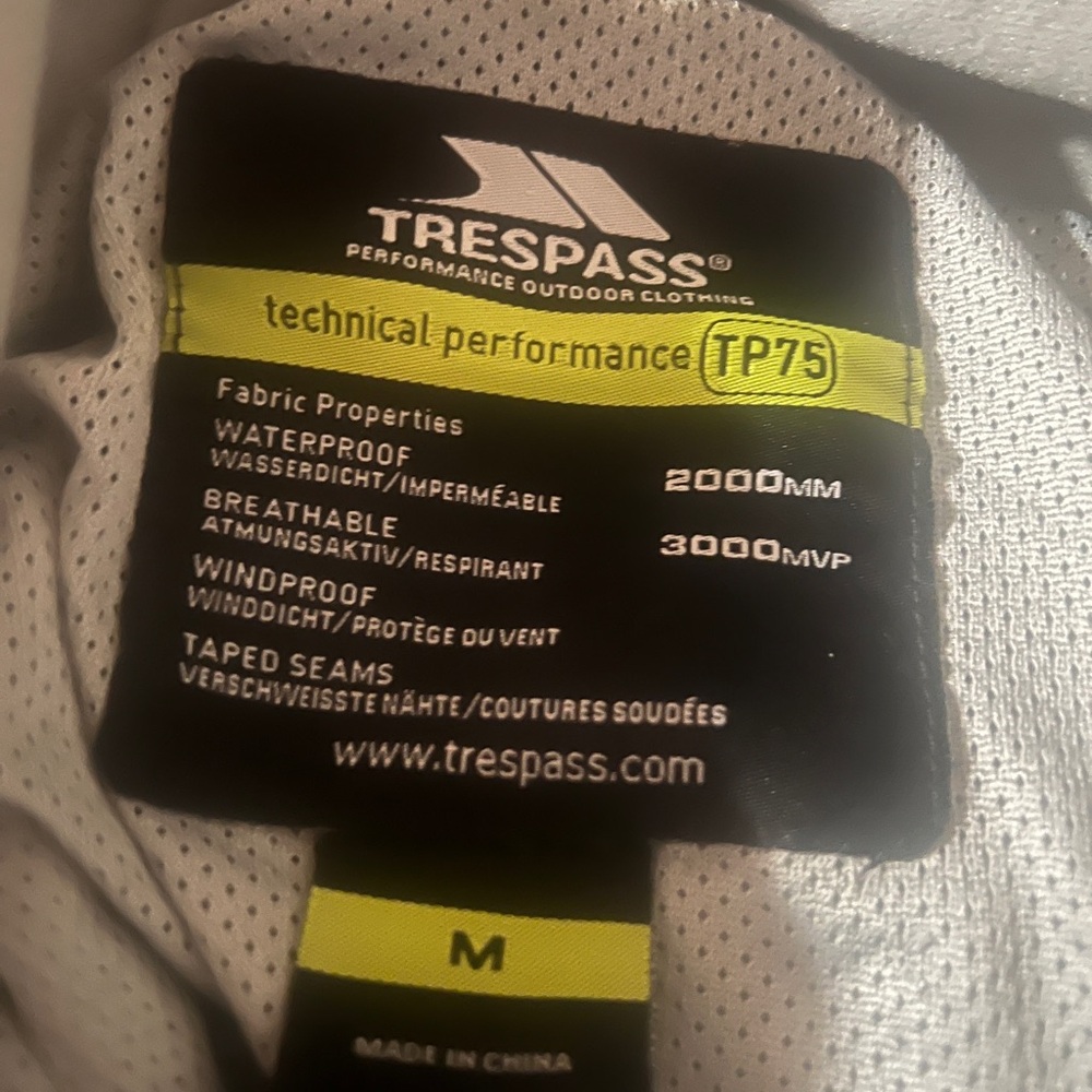 Trespass Technical Performance Jacket - Black And… - image 2